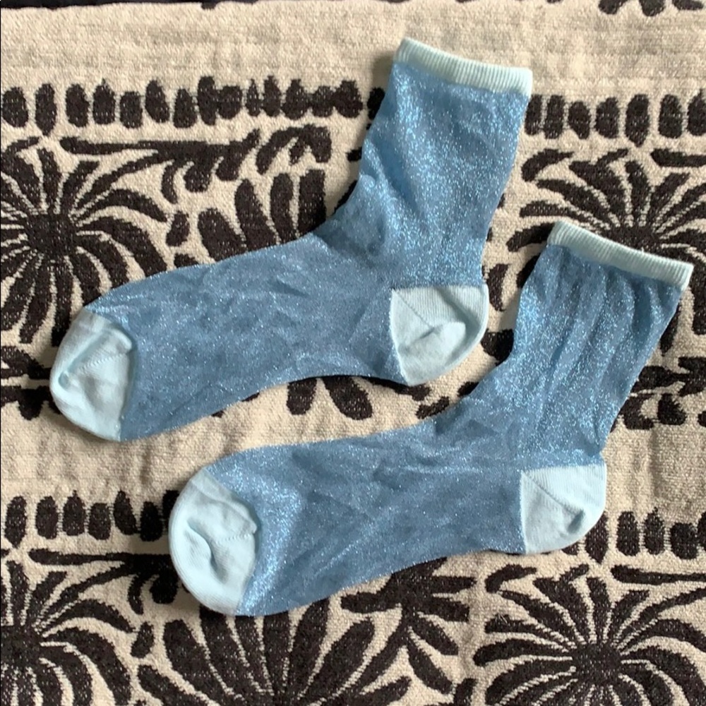 Monki sparkly socks